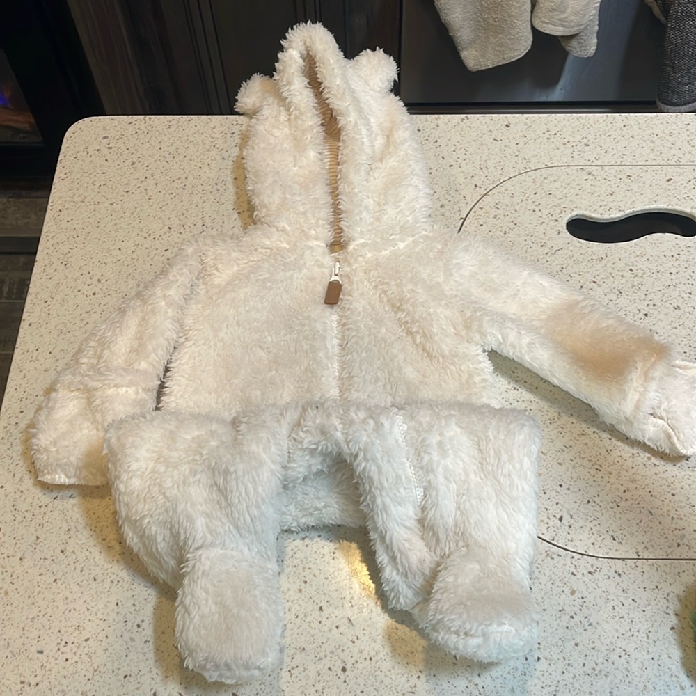 Gently used Carters Newborn Snow suit
